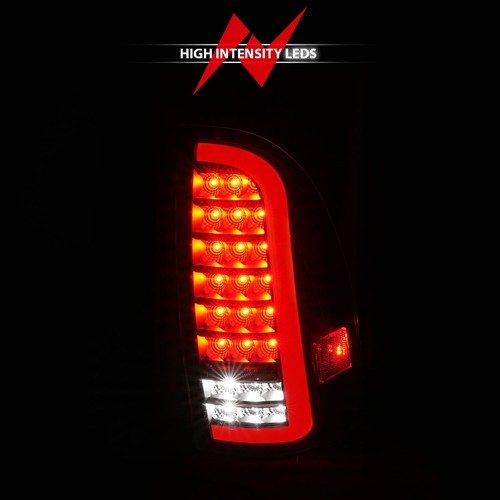 Anzo 311427 Black Full LED Sequential Tail Lights 2005-2015 Toyota Tacoma Pickup - Picture 6 of 7