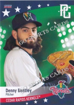 2022 Cedar Rapids Kernels Denny Bentley RC Rookie Minnesota Twins