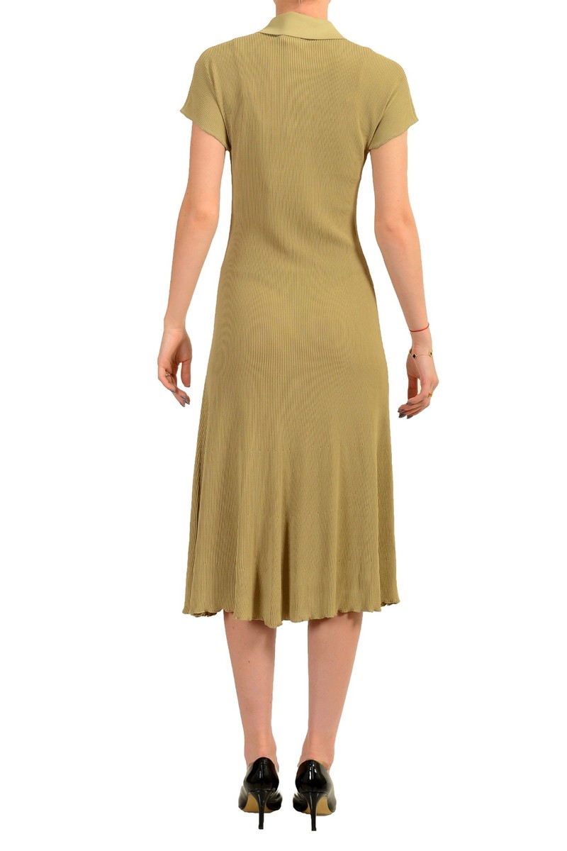 Burberry★素敵！Hunter Beige Stretch Short Sleeve Polo Dress Burberry Women's Hunter Beige Stretch Short Sleeve Polo