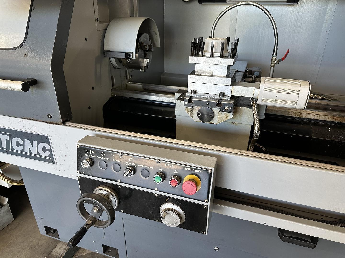 Kent CSM1440 CNC Flat Bed Engine Lathe 14" x 40" (2012) 6591 2 eBay