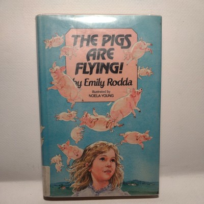 The Pigs Are Flying! by Emily Rodda (1988, Hardcover) 1st American edition 