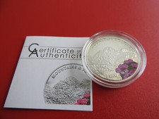 *Nur 2500st.! Palau 5 Dollars 2009 Silber PP /Farbe * Piz Buin (Schub152)