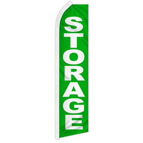 Self Storage Advertising Flutter Feather Flag Swooper Banner Boxes Sold Here - Picture 5 of 10