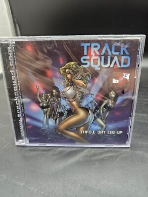 Track Squad - Throw Dat Leg Up (CD) 2001 Promo Maxi-Single Rare Sealed Hip-Hop