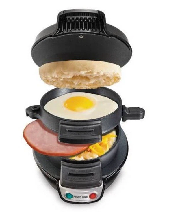 Sandwichera Hamilton Beach Desayuno Negra #25477 NUEVA Foto 4 de 4