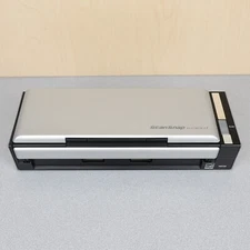 Fujitsu ScanSnap S1300i Portable Color Image Document Scanner FOR PARTS REPAIR
