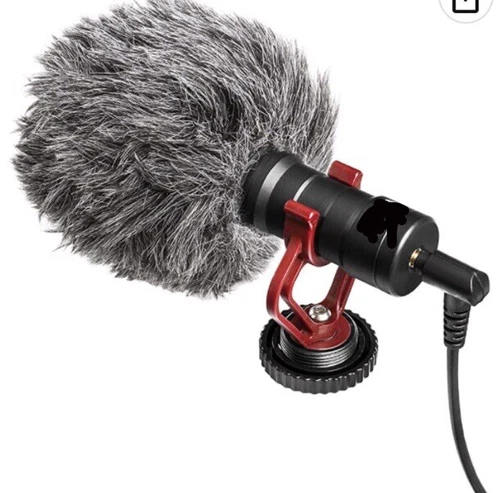 NEW NIB Smart Phone & Camera Universal Video Microphone with Shock Mount Deadcat