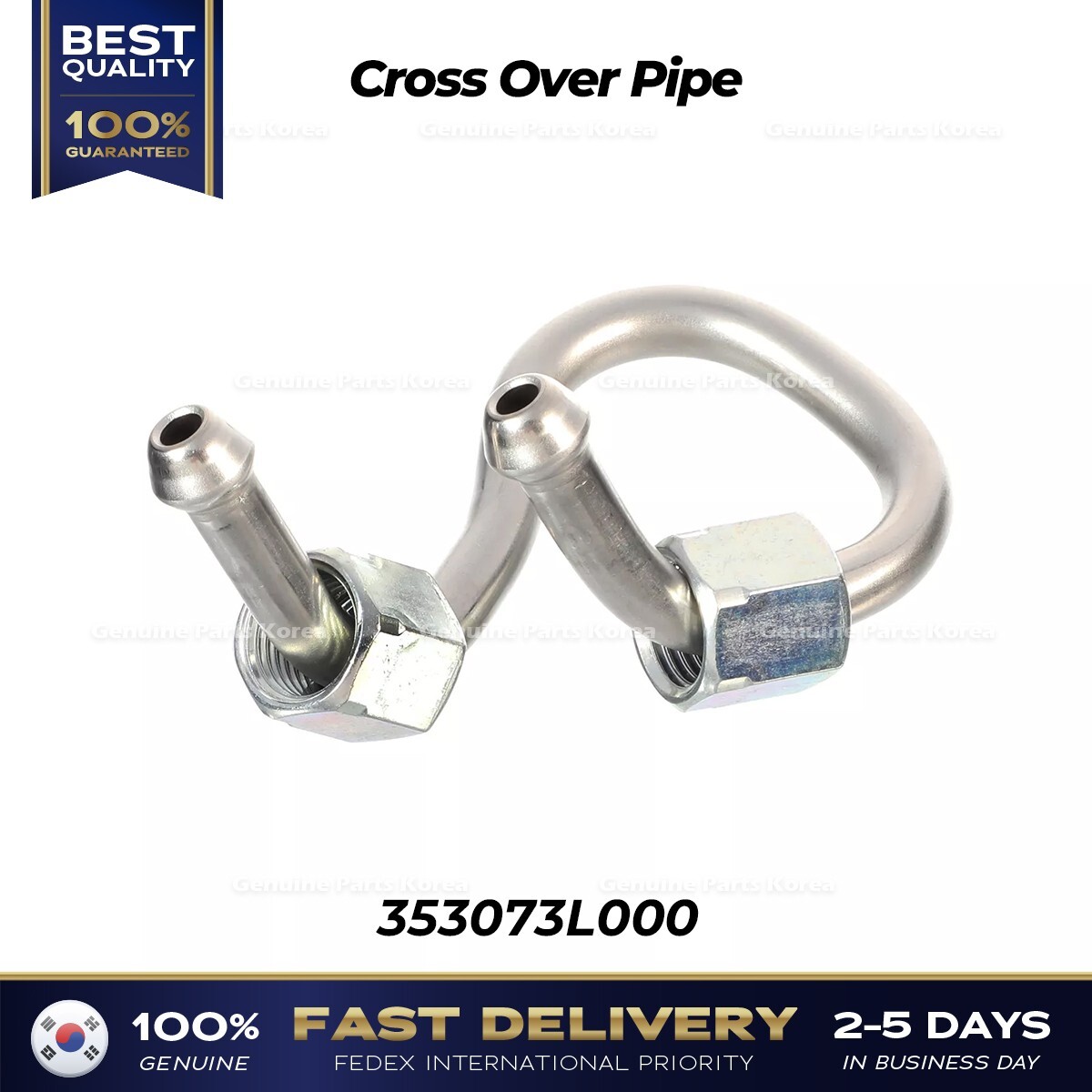 ⭐Genuine⭐ Cross Over Pipe 353073L000 for Hyundai Genesis