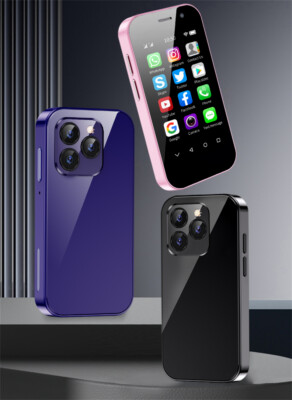 Soyes XS14 Pro パープル 本体 4G LTE SOYES Unlocked XS14 Super Mini Mobile Phone | 4G LTE | 3GB RAM