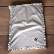 Vtg Thomas the Train Percy Baby Blanket Satin Edge Shining time station 80s 90s