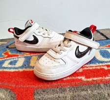 Nike Court Borough Low 2 Toddler Baby White Very Barry Size 8C