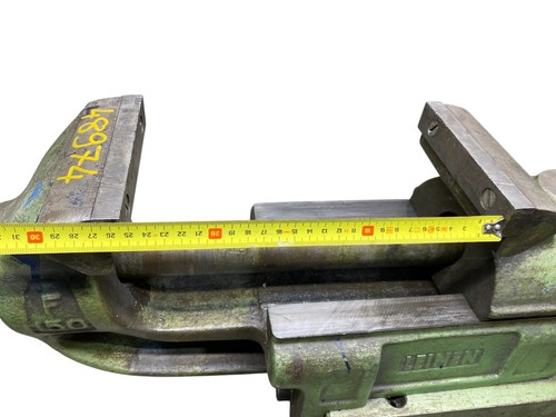 Leinen Profi Massiv Schraubstock Spannweite 255mm Backenbreite 150mm 48974 - Bild 5 von 10