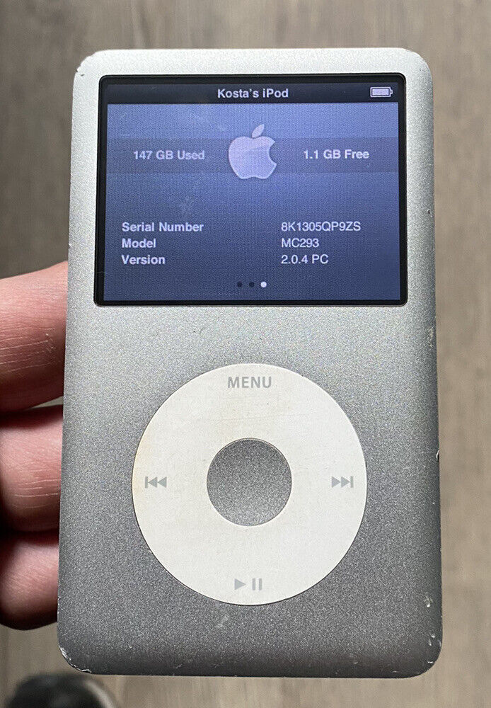 美品 Apple ipod classic 120 GB モデル:A1238（他の人はこちら
