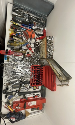 #ad #ad Massive Mechanic Tool Lot Proto SK Craftsman Pliers Sockets Wrenches 518 pc $133.00