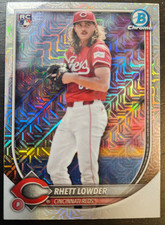 2025 Bowman - Rhett Lowder #6 Chrome Mojo Refractor (RC)