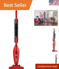 Versatile Corded Stick Vacuum: Dirt Devil Red Simpli-Stik for Detail Cleaning