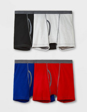 Cat  Jack Boys' 4pk Boxer Briefs Red Size Large NWT
