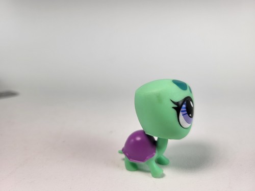 LPS Turtle Purple Shell Scenery 2008 Hasbro Littlest Pet Shop - Picture 3 of 6