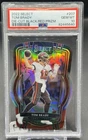 2022 Panini Select Tom Brady Club Level Black & Red Prizm Die-Cut PSA 10