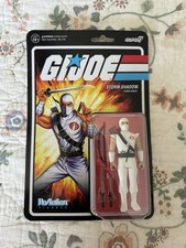 New Sealed Super7 Storm Shadow G.I. Joe 3.75 ReAction Figure