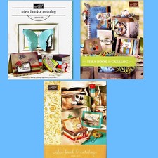 3 Stampin' Up Idea Books Annual Catalogs Lot 2008-2011