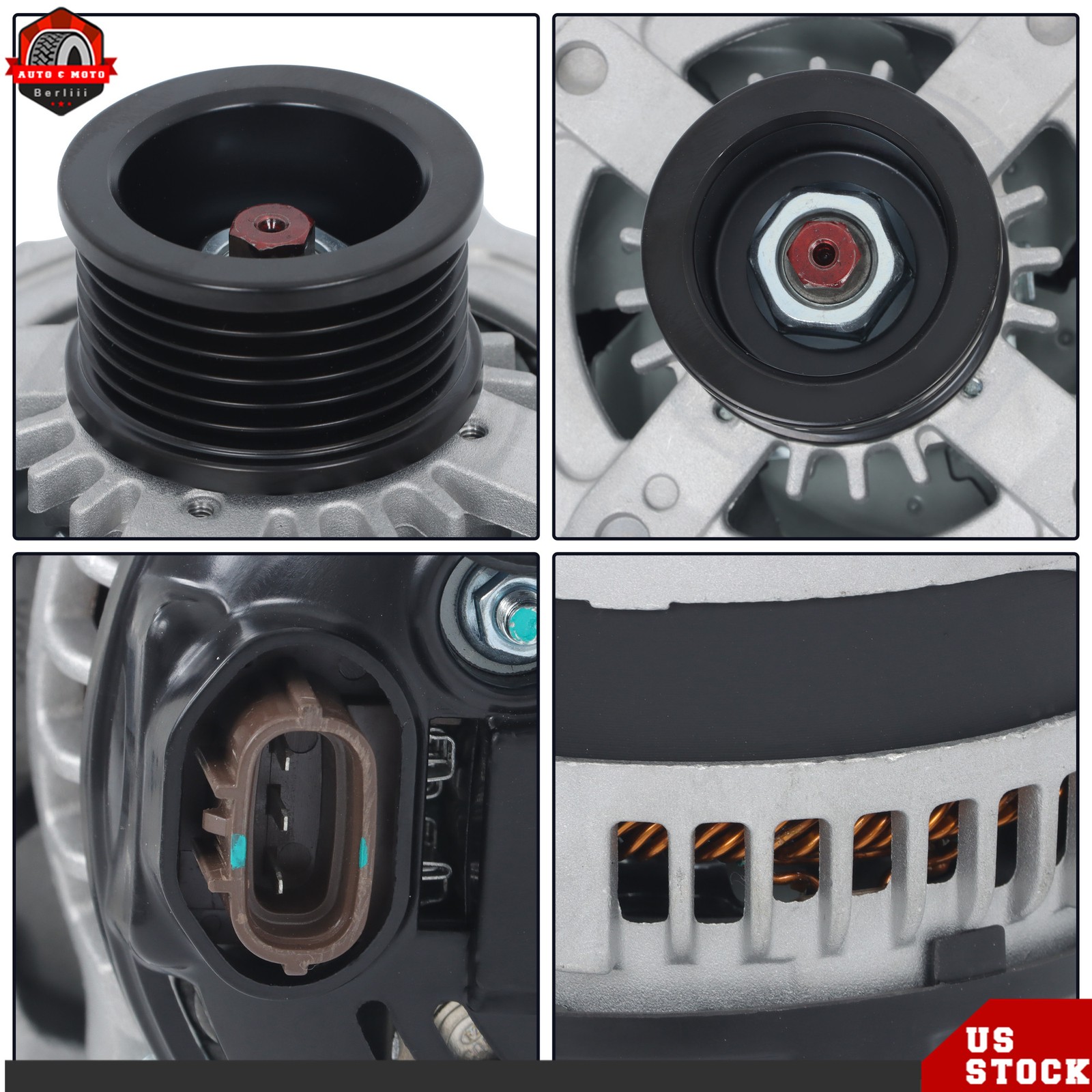Alternator 12V 150A For 2004 2005 2006 2007 2008-2011 Maserati Quattroporte 4.2L