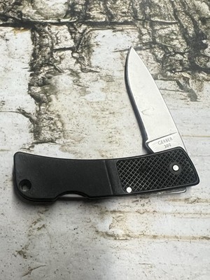 Gerber Portland Oregon USA Model # 300 Black Synthetic Lockback Knife