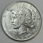 1928-S $1 Peace Dollar 90% Silver San Francisco US Coin - BETTER DATE!