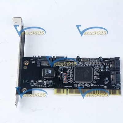 1PC PCI to 4 ports SATA Serial ATA RAID Sil3114 Converter Controller I/O Card #z