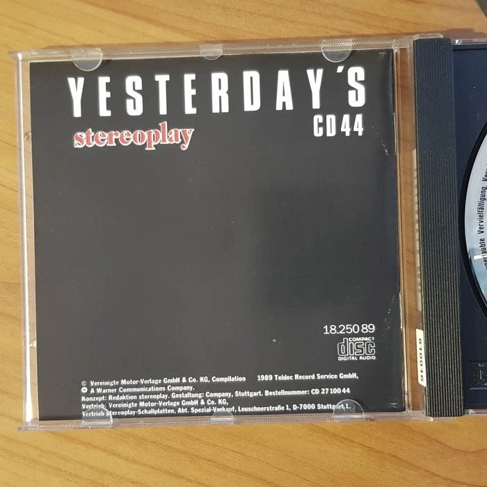 VARIOUS Stereoplay Yesterday's CD 44  EX/EX(CD) - Bild 2 von 4