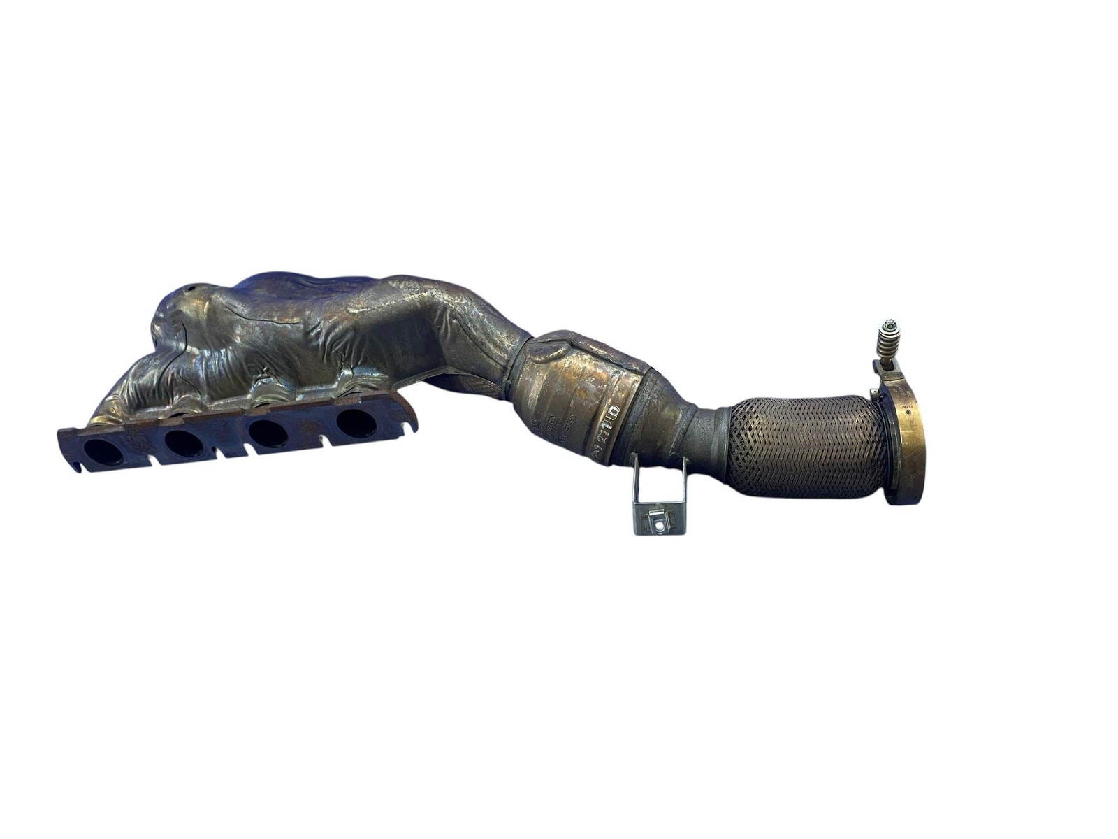 2012 AUDI R8 RECERTIFIED AWD 5.2L LEFT CATALYTIC CONVERTER U/VGA/420131090/0311