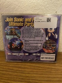Sonic Shuffle Sega Dreamcast Not for Resale Complete