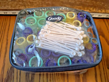 Vtg Goody 41 Pastel Color Wire Brush Mesh Hair Rollers Curlers W/ 36 Picks NEW