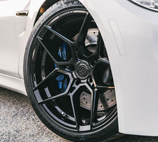 19 Rohana Rfx11 Wheel Set Fit Bmw E92 E90 325i 328i 335i 8.5 9.5 R-forged Black