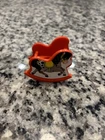 Vintage Fisher Price Little People Red Nursery Rocking Horse Baby Play Family