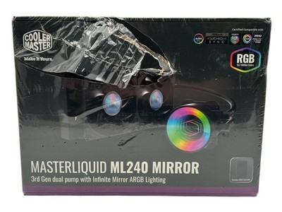 Cooler Master ML240 Mirror ARGB 240mm AIO Cooler - READ! 