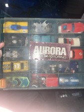 Slot Car Race Track Set With Car Collection