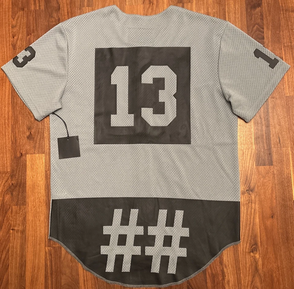 BEENTRILL #13 Jersey Shirt, Size M, Designer Virgil Abloh, NWT - Image 2 of 4