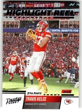 2022 Panini Prestige Travis Kelce Highlight Reel Xtra Points Blue #/299 #HR-9