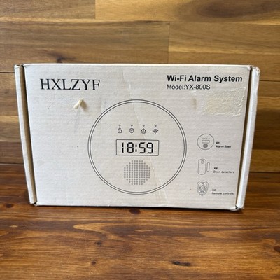 Yiseele Alarm WiFi Sicherheitssystem, 9-teiliges Set, Tür-/Fenstersensoren, Fernbedienungen Neu