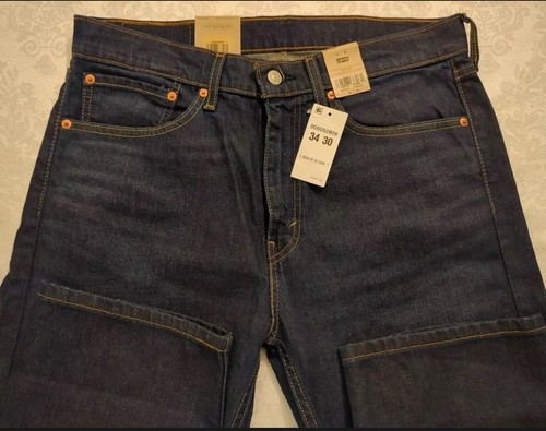 LEVI'S 505 jeans Mens NWT 34-30 regular fit stretch