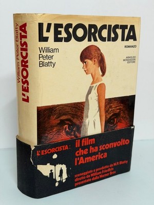 L'ESORCISTA William Peter Blatty Mondadori 1974 con fascetta editoriale