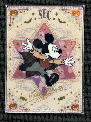 Mickey Mouse Card Fun Disney Magical Secret Realm #DM01-SEC01 Print Auto 38/199