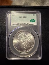 ★世界TOP最高鑑定PCGSMS61　　　　　　世界に『2枚のみ』です。 MS 61 Graded 1885 Year Morgan US Dollars (1878-1921) for sale | eBay