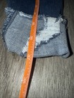 Encore Jeans Women Blue Dark Wash, Open Leg, Side Vents, Y2K — photo 6