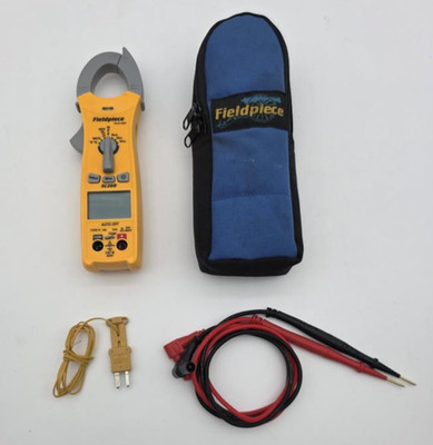 Fieldpiece SC260 Compact True RMS Clamp Meter HVAC Multimeter w/ Magnet & Leads