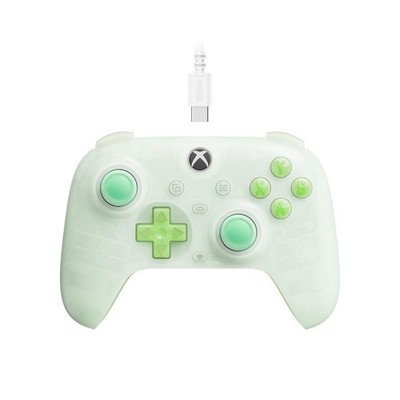 Ultimate Mini Wired Controller for Xbox with RGB Lighting Fire Ring, Hall Eff...