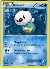 Oshawott Holo Black and White Promos BW08 2011 Swirl on eBay