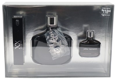 John Varvatos XX Artisan  3 Pcs Set 4.2 oz/125 ml Edt SprayFor Men New In Box