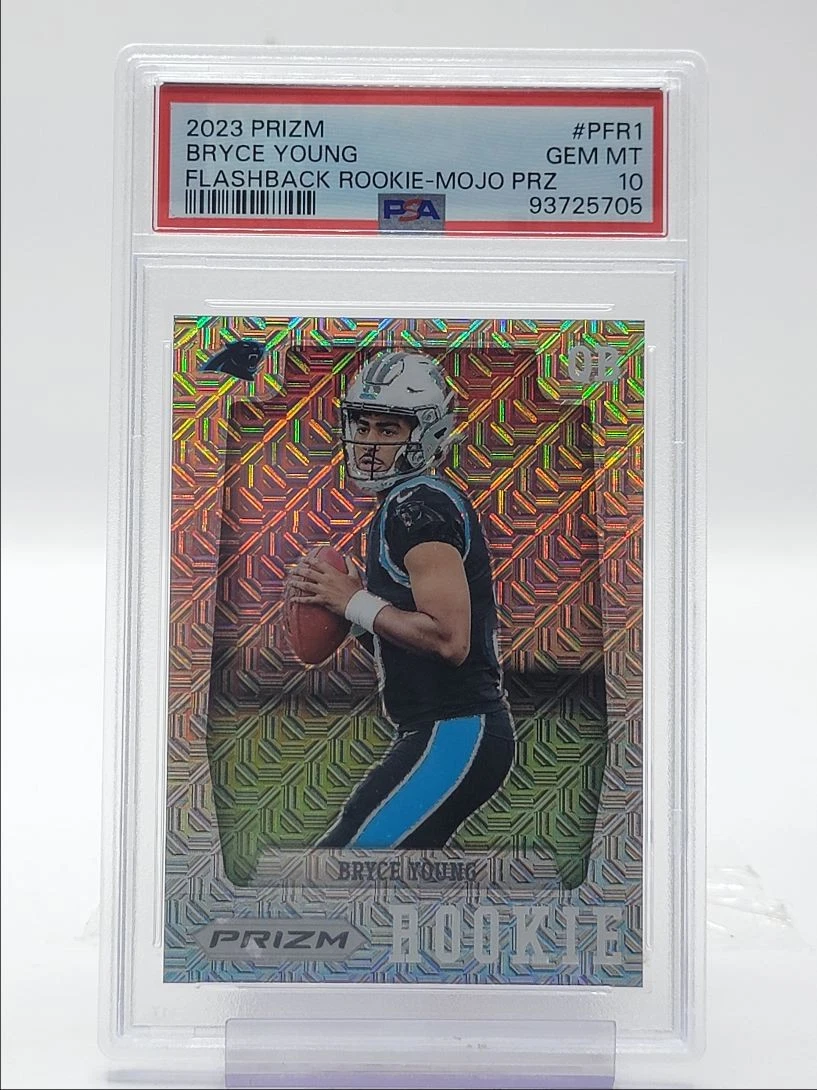 Bryce Young Panini Prizm Prizm Flashback Rookie #PFR1 Mojo